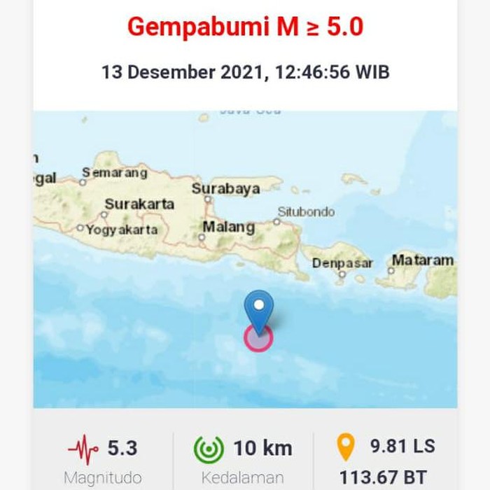 Gempa Jember
