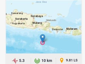 Gempa Jember M 5.3 Terasa di Banyuwangi, Warga Berhamburan Keluar Rumah