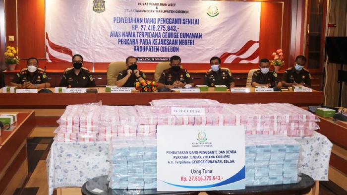 Jaksa Setor Rp 27 M ke Kas Negara dari Kasus Korupsi di KKP