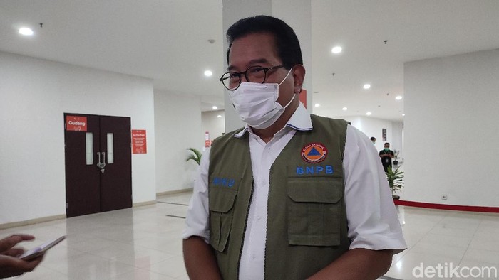 Jubir Satgas COVID-19, Prof Wiku Adisasmito (Rizky AM/detikcom)