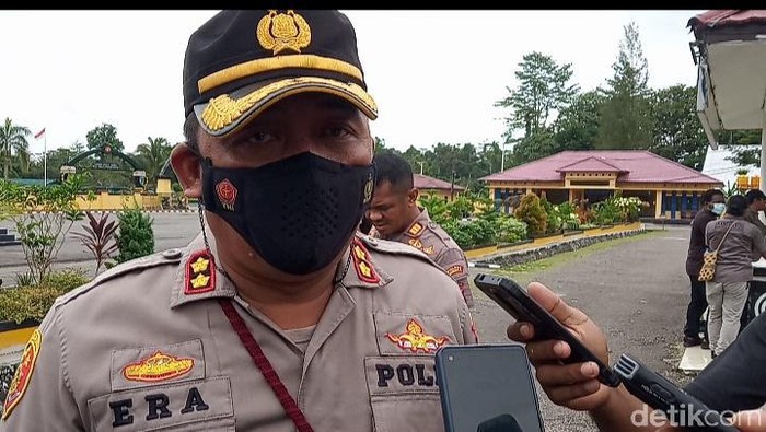 Kapolres Mimika AKBP I Gusti Gde Era Adhinata. (Aufa/detikcom)