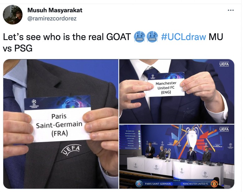 Meme PSG vs MU