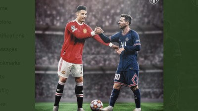 MU Jumpa PSG, Netizen Nantikan Pertarungan Messi vs Ronaldo