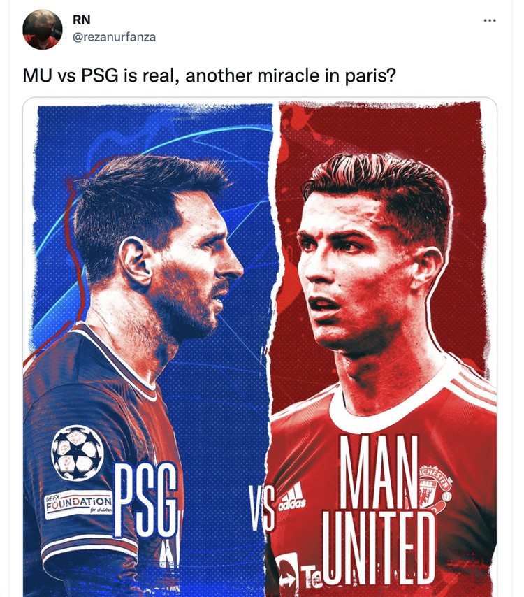 Meme PSG vs MU