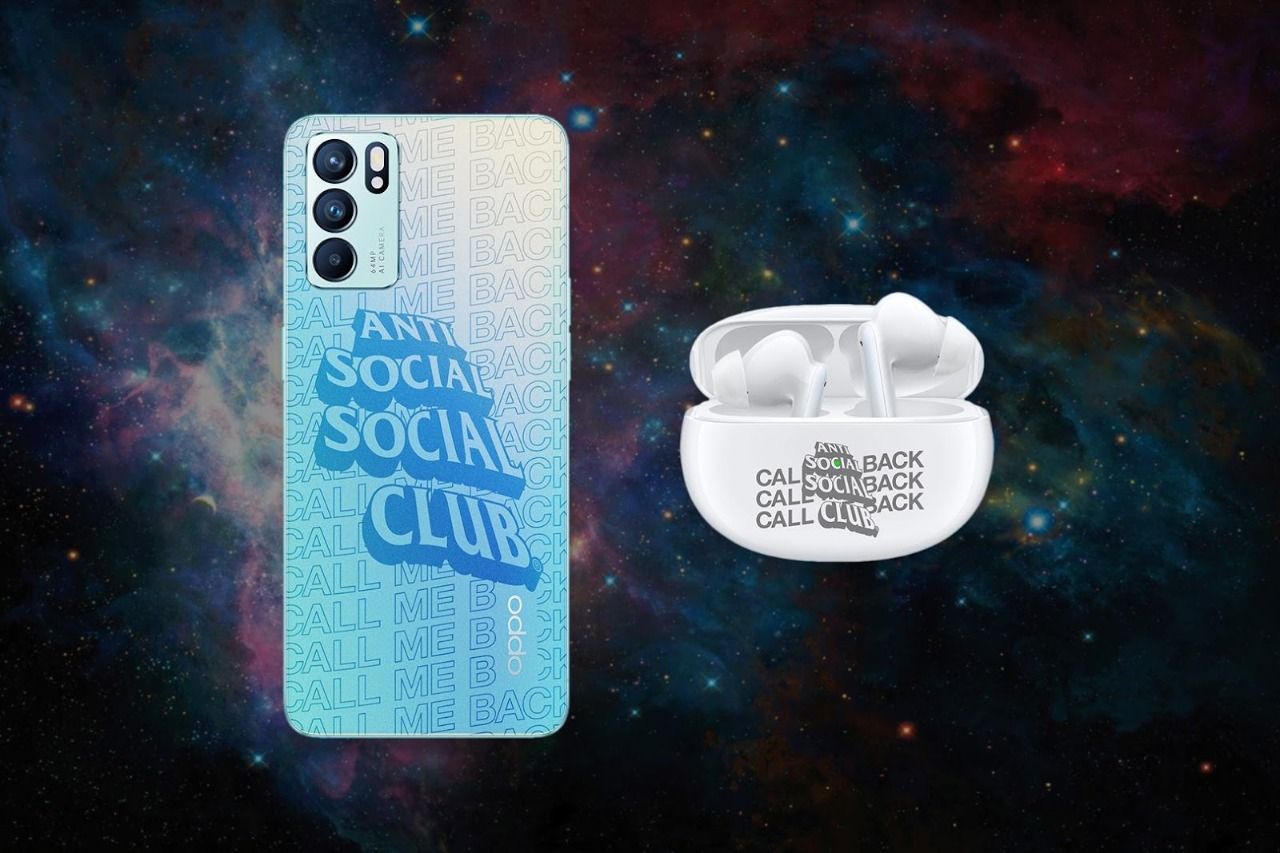 OPPO Reno6 5G dan OPPO Enco X x Anti Social Social Club