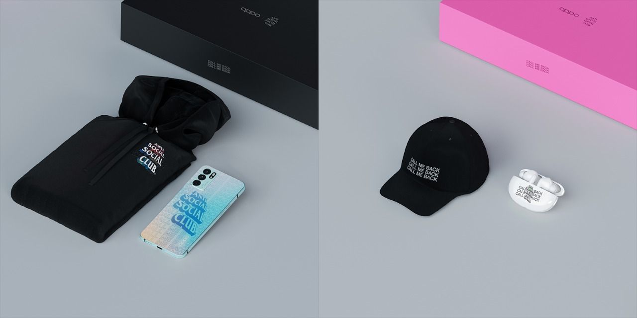 OPPO Reno6 5G dan OPPO Enco X x Anti Social Social Club