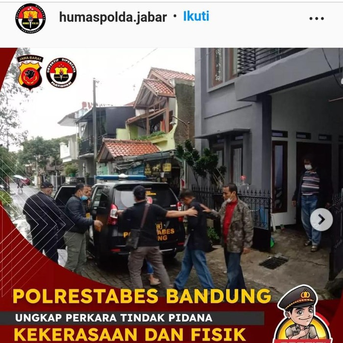 Penangkapan Pria yang Siksa-Telanjangi Istri di Bandung