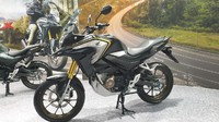 Untuk varian Special Edition (SE) terdapat warna Volcano Matte Black yang sporty. Foto: Luthfi Anshori/detikOto