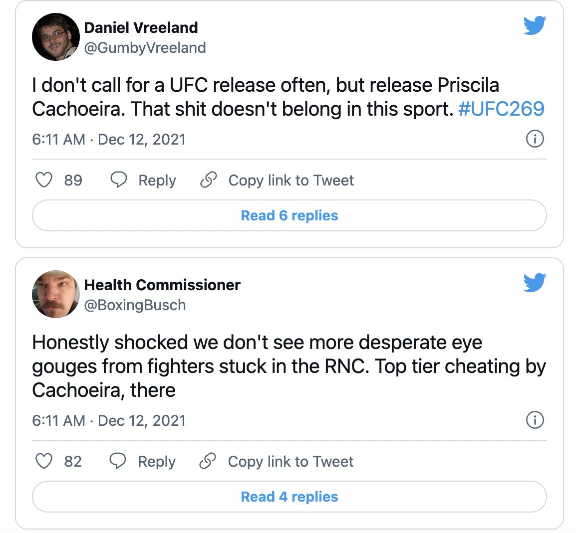 Priscila Cachoeira vs Gillian Robertson