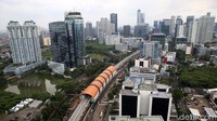 Progres pembangunan proyek LRT Jabodebek tahap I secara keseluruhan telah mencapai 88,18 persen dengan rincian lintas pelayanan I Cawang-Cibubur sebesar 93,96 persen, lintas pelayanan II Cawang-Dukuh Atas 88,31 persen, lintas pelayanan III Cawang-Bekasi Timur 92,57 persen.