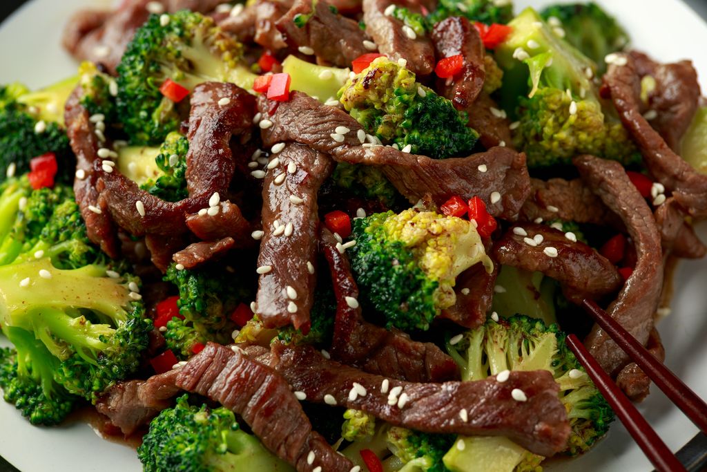 Resep Tumis Daging Brokoli Pedas