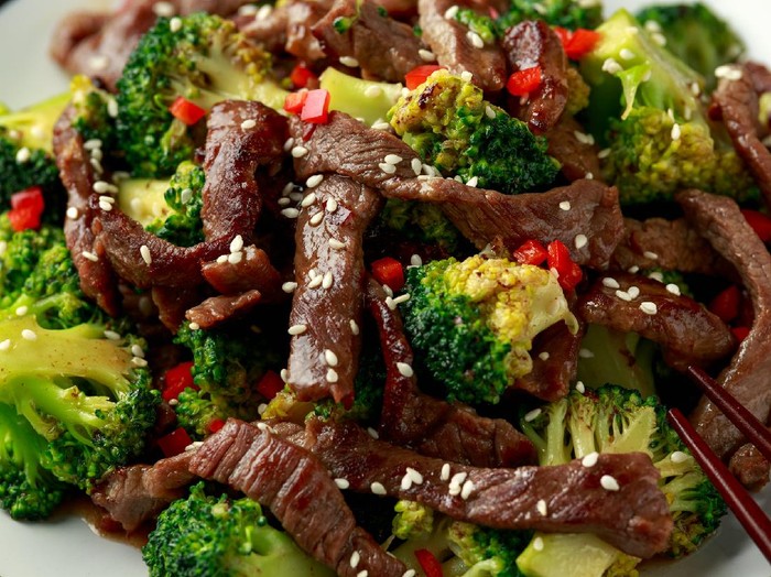 Resep Tumis Daging Brokoli Pedas Resep Tumis Daging Brokoli Pedas