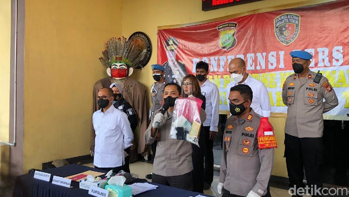 Rilis kasus narkoba di Polres Jakarta Timur