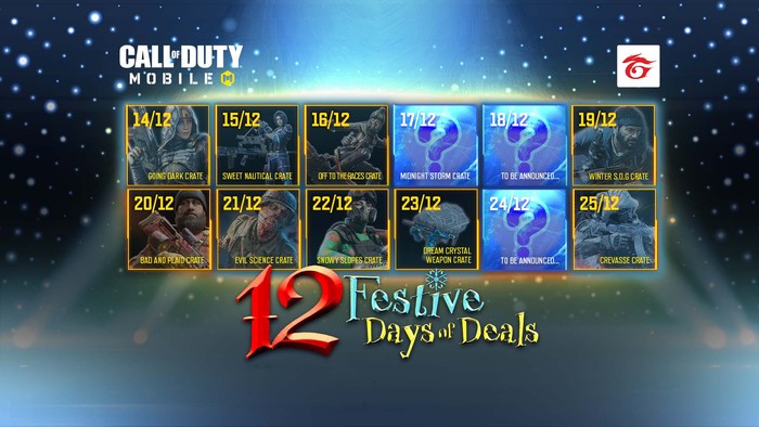 12 Hari Penuh Item Kece Dengan Harga Miring di Call of Duty: Mobile