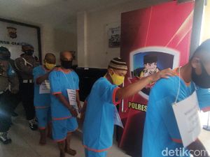 Polisi Tangkap Tiga Bersaudara Spesialis Pembobol Sekolah di Cianjur