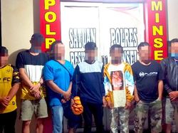 7 Pencuri Material Emas di Minahasa Selatan Ditangkap, Kerugian Rp 2 M