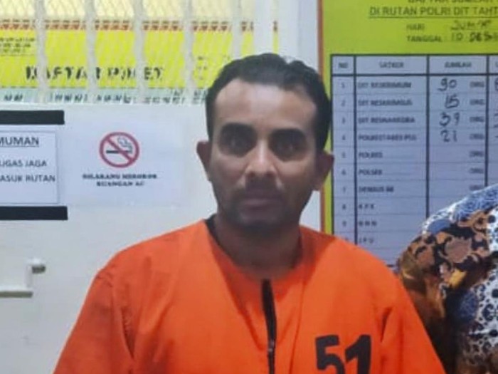 Dosen Unsri Reza ditahan polisi (dok. Istimewa)