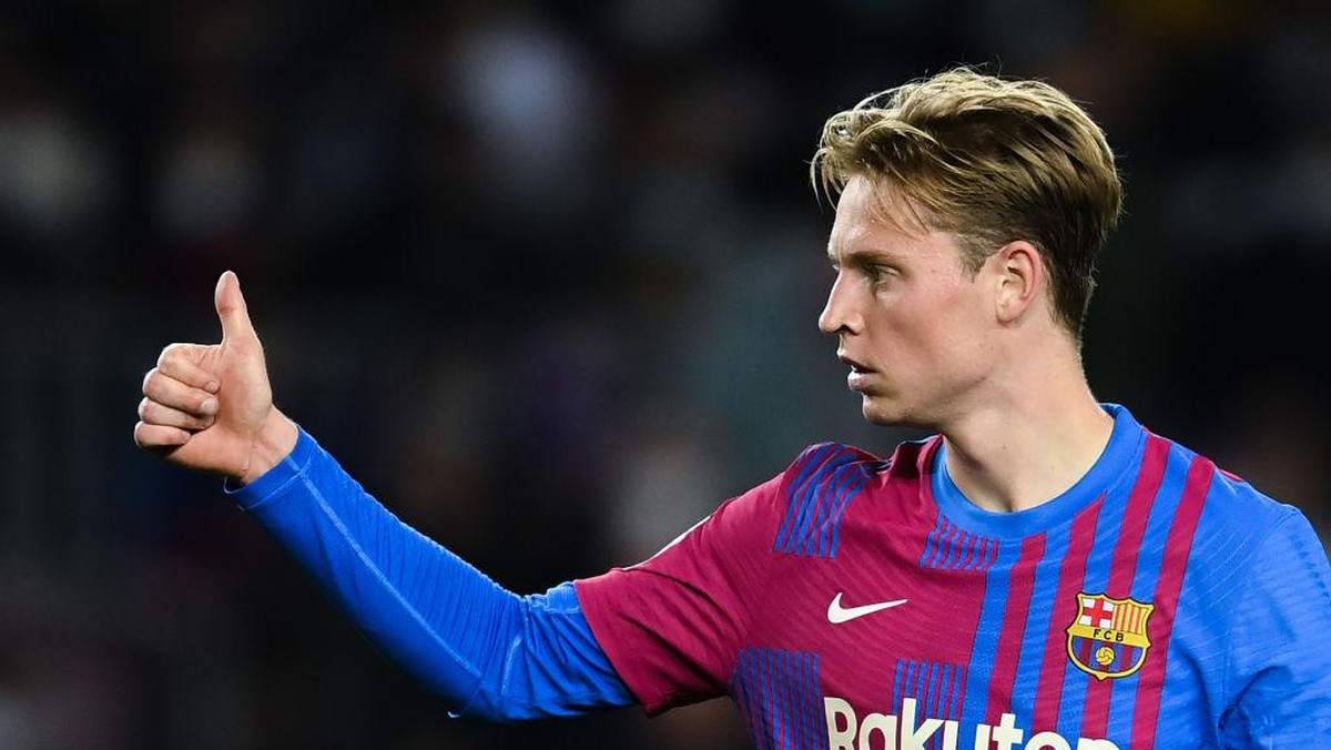 Gelandang Barcelona, Frenkie de Jong. (Foto: David Ramos/Getty Images)
