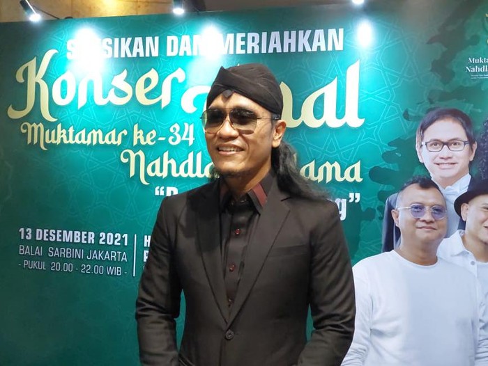 Gus Miftah saat konser NU.