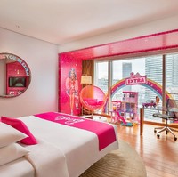 Ada 14 kamar yang akan didekorasi bergaya Barbie dengan tiga tema cerita, yakmi Barbie You Can Be Anything, Barbie Fantasy dan Barbie EXTRA. Foto: Dok. Grand Hyatt Kuala Lumpur