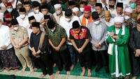 Foto: Kabar duka datang dari keluarga besar PPP. Abraham Lunggana atau Haji Lulung meninggal dunia. Kabar Haji Lulung meninggal dunia disampaikan Sekjen PPP Arwani Thomafi. (Karin Nur Secha/detikcom)