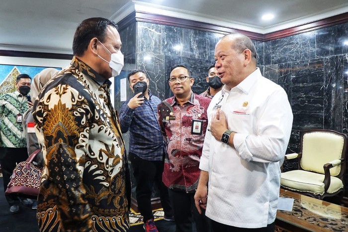 Kala La Nyalla bertemu Ketua KPK