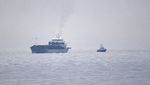 Kapal Kargo Terbalik Usai Tabrakan di Laut Baltik