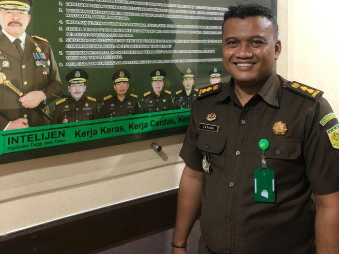 Kasi Penkum Kejati Jatim Fathur Rohman