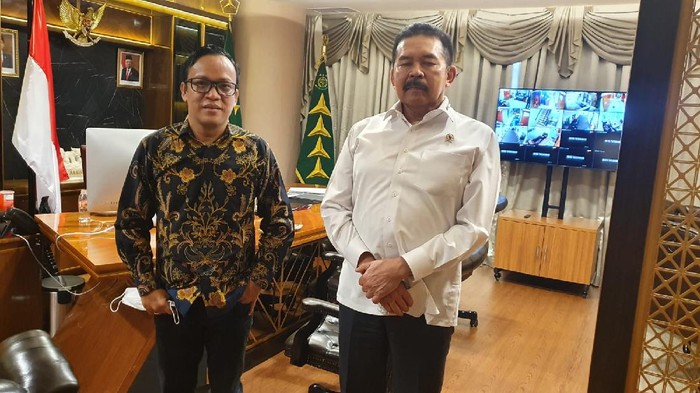 Ketum JoMan Noel dan Jaksa Agung ST Burhanuddin (dok. Noel).