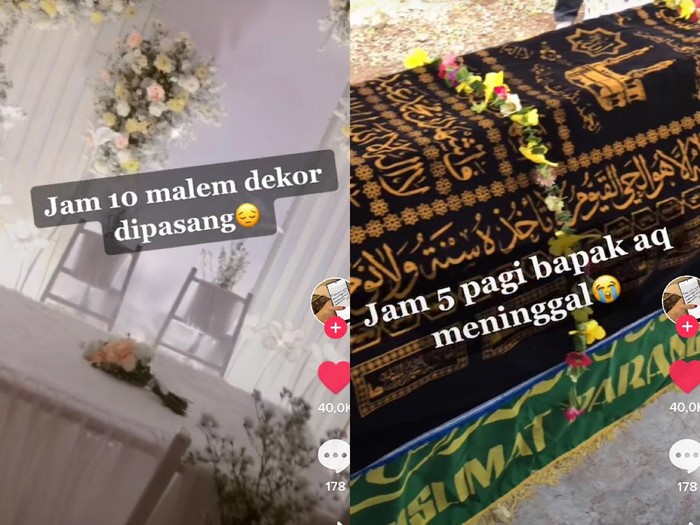 Kisah sedih viral wanita yang ingin menggelar acara pernikahan, ayah kandungnya meninggal dunia. Kisah sedih viral wanita yang ingin menggelar acara pernikahan, ayah kandungnya meninggal dunia.