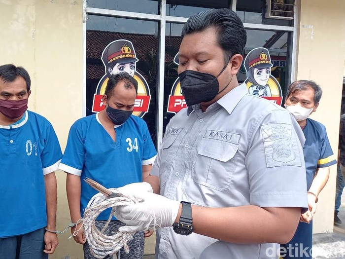 Komplotan maling kerbau ditangkap di Brebes, Selasa (14/12/2021).