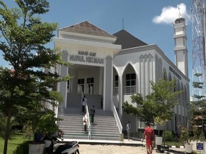 Dibangun Ulang Usai Disapu Gempa, Masjid di Lombok jadi Simbol Kerukunan Umat