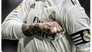 Agak aneh tampaknya Sergio Ramos akan berhadapan dengan mantan yang sudah dibela lebih dari satu dekade. (Foto: Twitter)