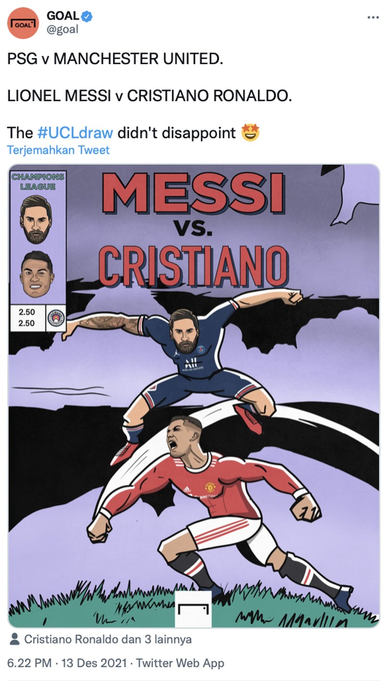 Meme drama undian UCL