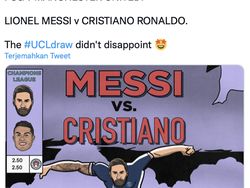 Meme Drama Undian 16 Besar, Messi Reuni dengan Real Madrid
