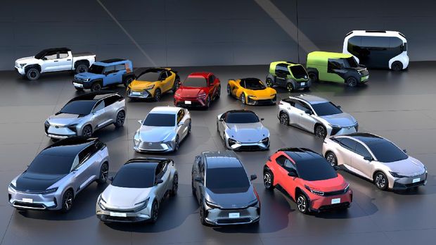 rencana mobil listrik Toyota