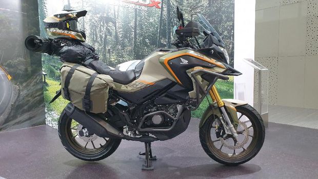 Modifikasi Honda New CB150X konsep Explorer