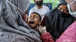 Momen Siswa SD Menjerit dan Menangis Saat Disuntik Vaksin