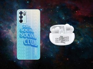OPPO Luncurkan Reno6 5G & Enco X Edisi Anti Social Social Club