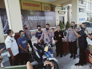 Nyeleneh! Pemuda di Klaten Ini Kembalikan Motor Curian Gegara Takut Dibui