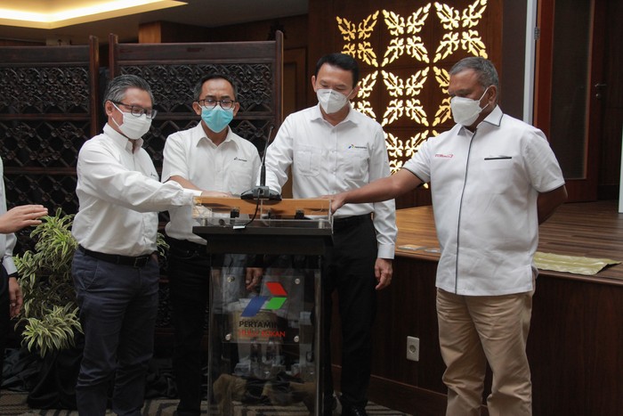 Peresmian Big Data Pertamina Hulu Rokan