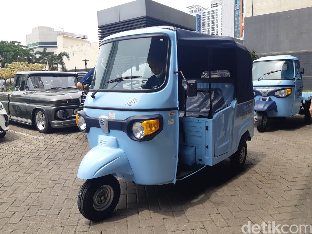 Spesifikasi Piaggio Ape Listrik, Bajaj Tanpa Polusi yang Dirakit di Gresik