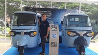 Ada dua tipe Piaggio Ape electrik yang dipasarkan, yakni E-Xtra (Cargo dan Box) dan E-City (Passenger). Perbedaannya terletak dari desain, fungsi, dan baterai. Foto: Ridwan Arifin/detikOto