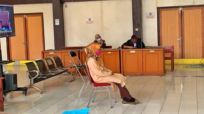 Sidang kasus korupsi dana BOS di Palembang (Syahbana-detikcom)