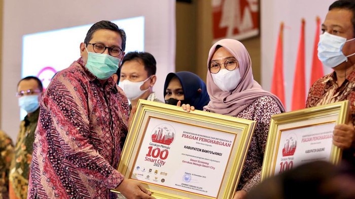 Smart Kampung Banyuwangi Kembali Diganjar Penghargaan Pemerintah Pusat