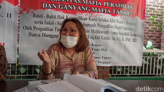 Wanita Surabaya ini surati Jokowi menjadi korban mafia tanah