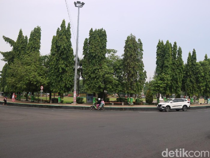 Alun-alun Kudus, Rabu (15/12/2021).