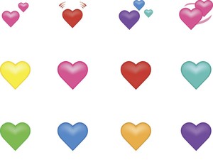 9 Arti Emoji Love Hitam, Putih, dan Warna lainnya; Hati-hati Dighosting