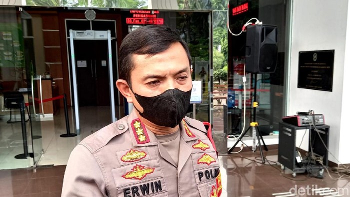 Kapolres Jaktim Kombes Erwin Kurniawan (Zunita Amalia/detikcom)