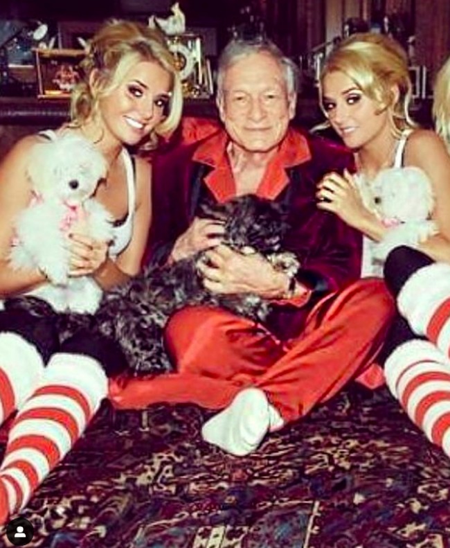 Mereka adalah Kristina dan Karissa Shannon. Baru-baru ini keduanya mengungkapkan bagaimana rasanya dipacari oleh bos majalah Playboy Hugh Hefner. Foto: dok. Instagram